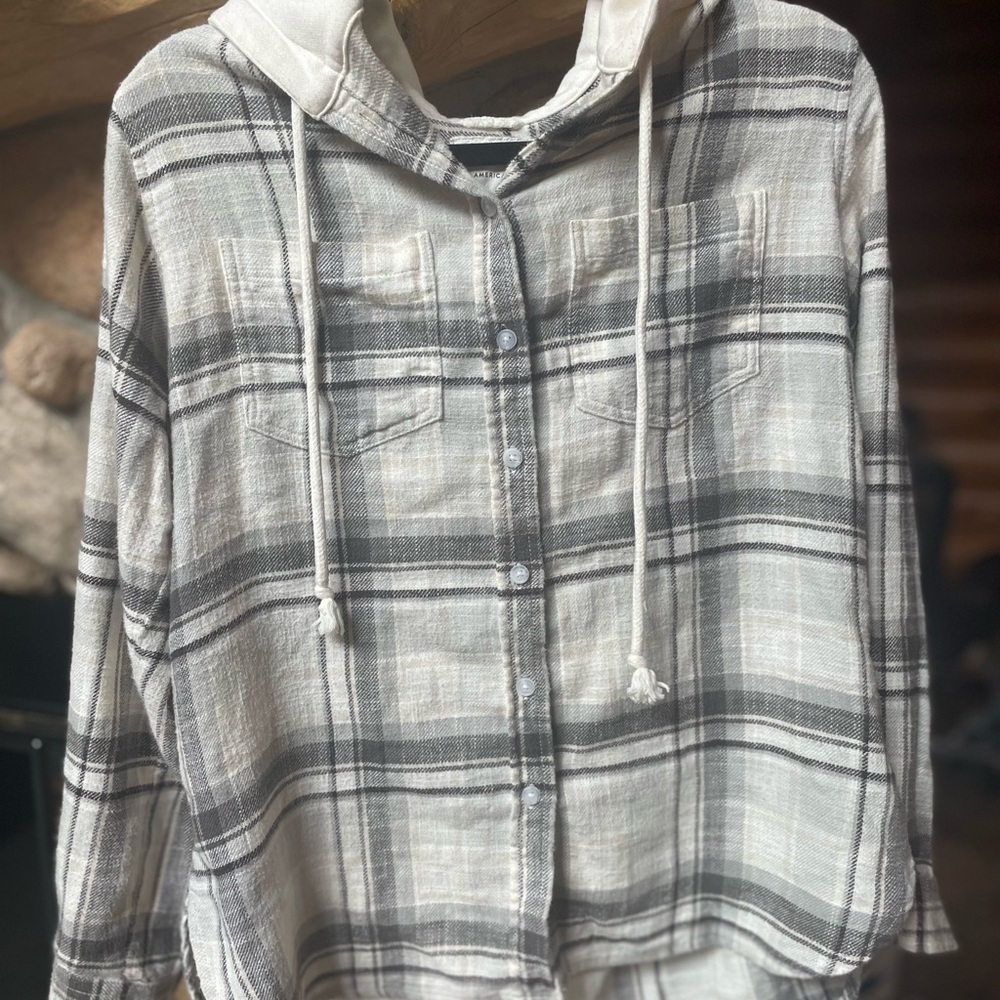 American Eagle Outfitters flannel button up, Size XXS